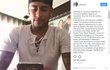 No Instagram, Neymar cita desafio e pede desculpa ao pai (Reprodução)